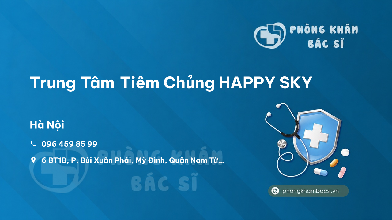  Trung Tâm Tiêm Chủng HAPPY SKY, Nam Từ Liêm, Hà Nội