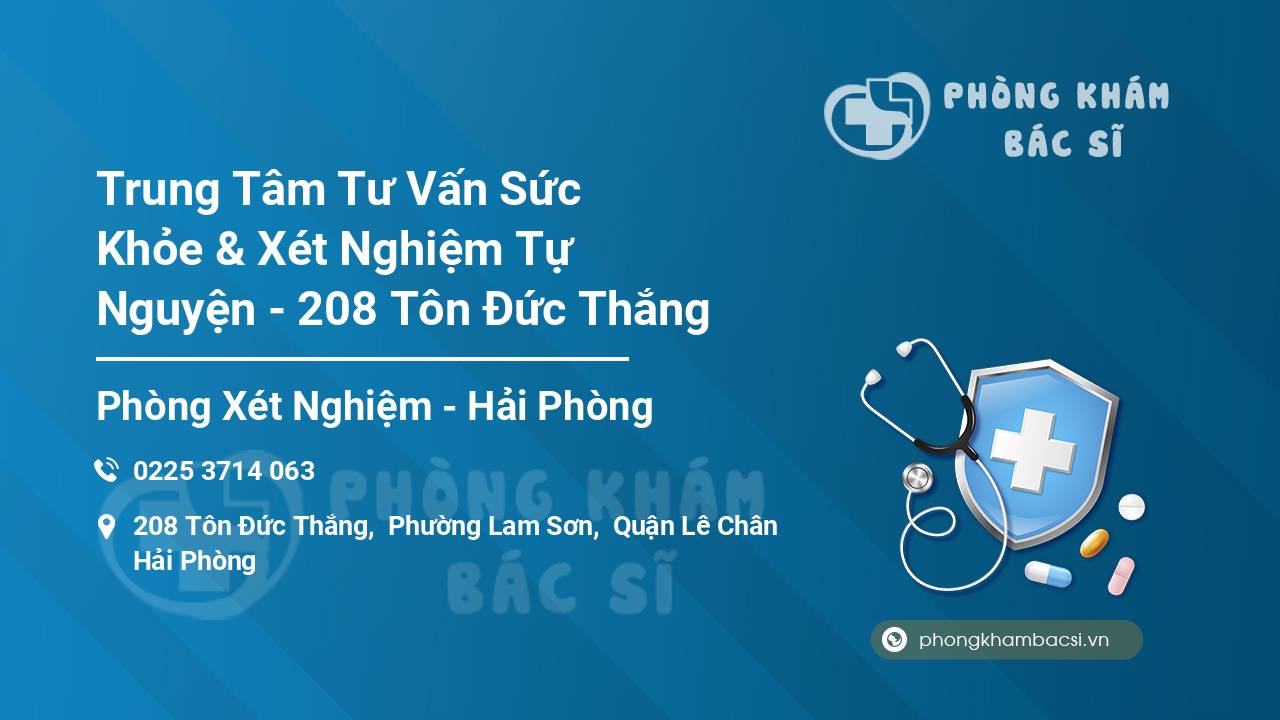 Trung Tâm Tư Vấn Sức Khỏe & Xét Nghiệm Tự Nguyện - 208 Tôn Đức Thắng