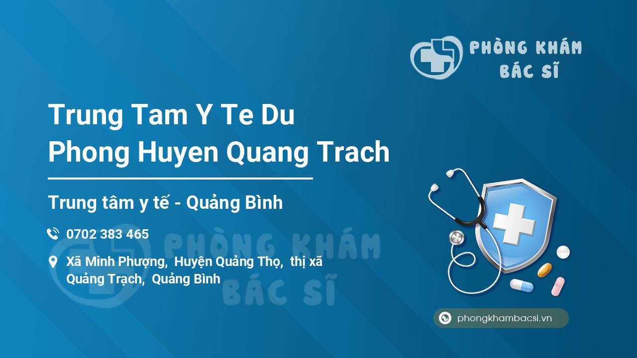 Trung Tam Y Te Du Phong Huyen Quang Trach