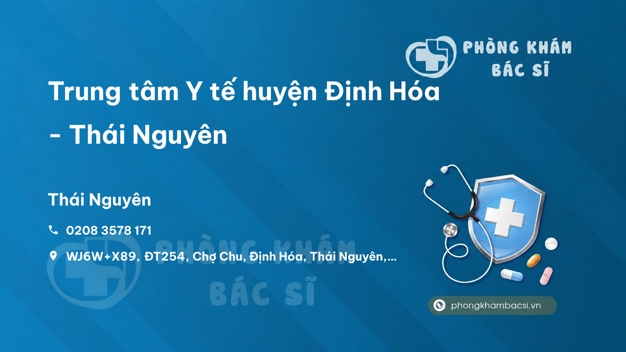 Trung tâm Y tế huyện Định Hóa - Thái Nguyên