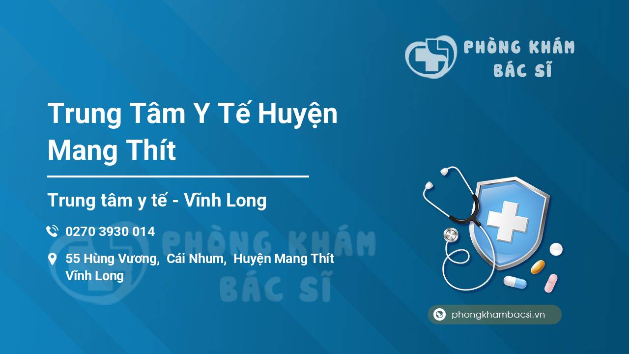 Trung Tâm Y Tế Huyện Mang Thít