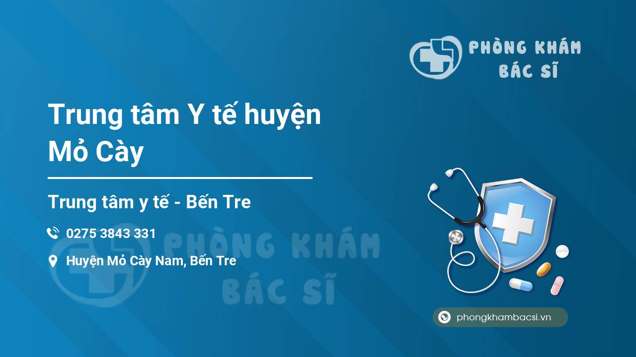 Trung tâm Y tế huyện Mỏ Cày