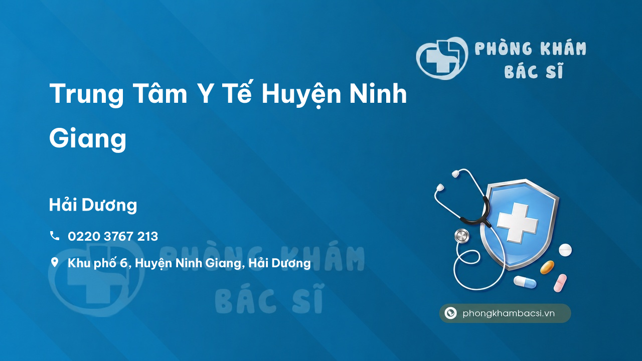 Trung Tâm Y Tế Huyện Ninh Giang