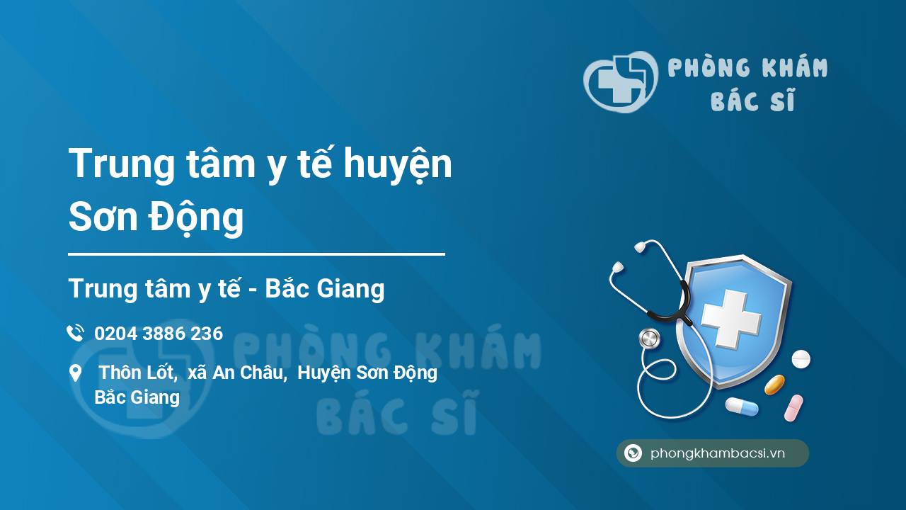 Trung tâm y tế huyện Sơn Động