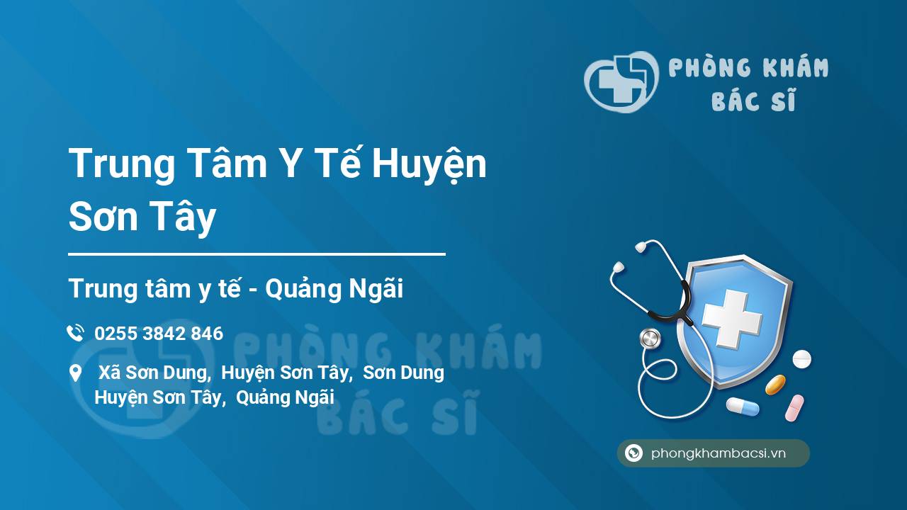 Trung Tâm Y Tế Huyện Sơn Tây