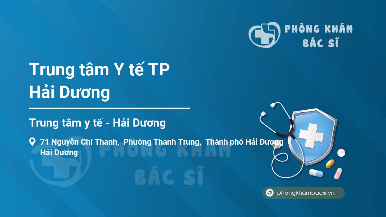 Trung tâm Y tế TP Hải Dương