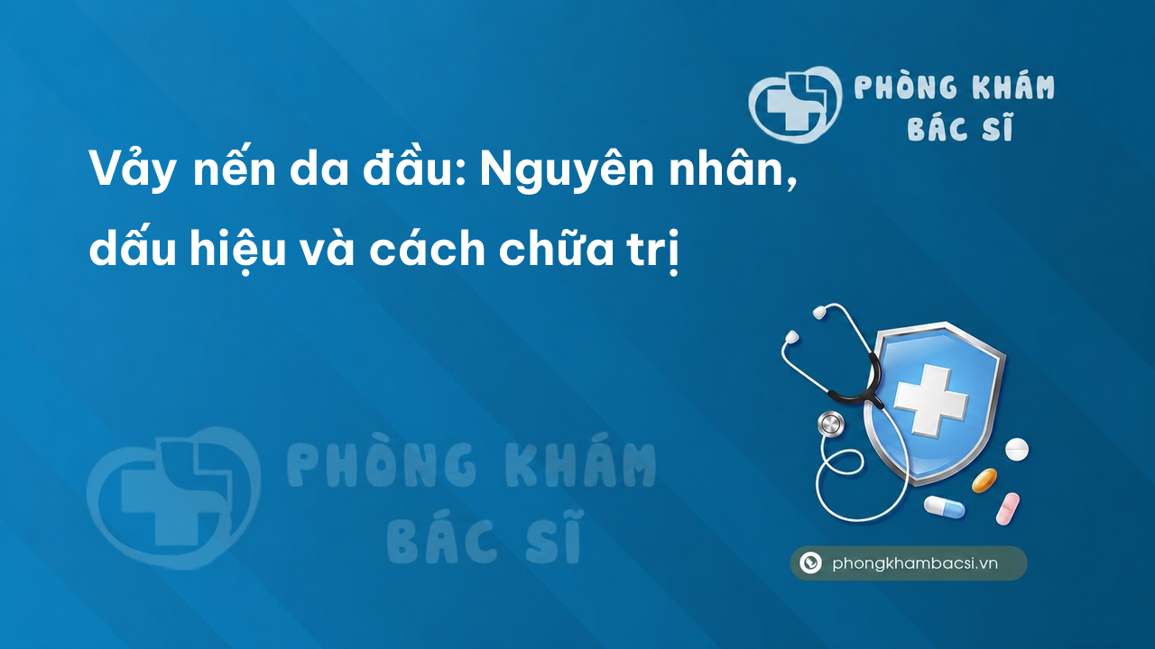 Vảy nến da đầu: Nguyên nhân, dấu hiệu và cách chữa trị