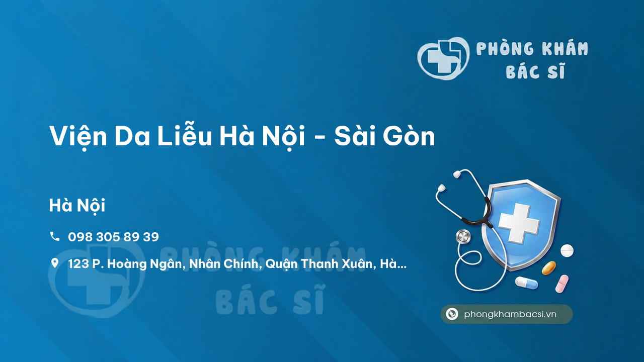 Review các dịch vụ tại Viện Da Liễu Hà Nội - Sài Gòn, Hà Nội