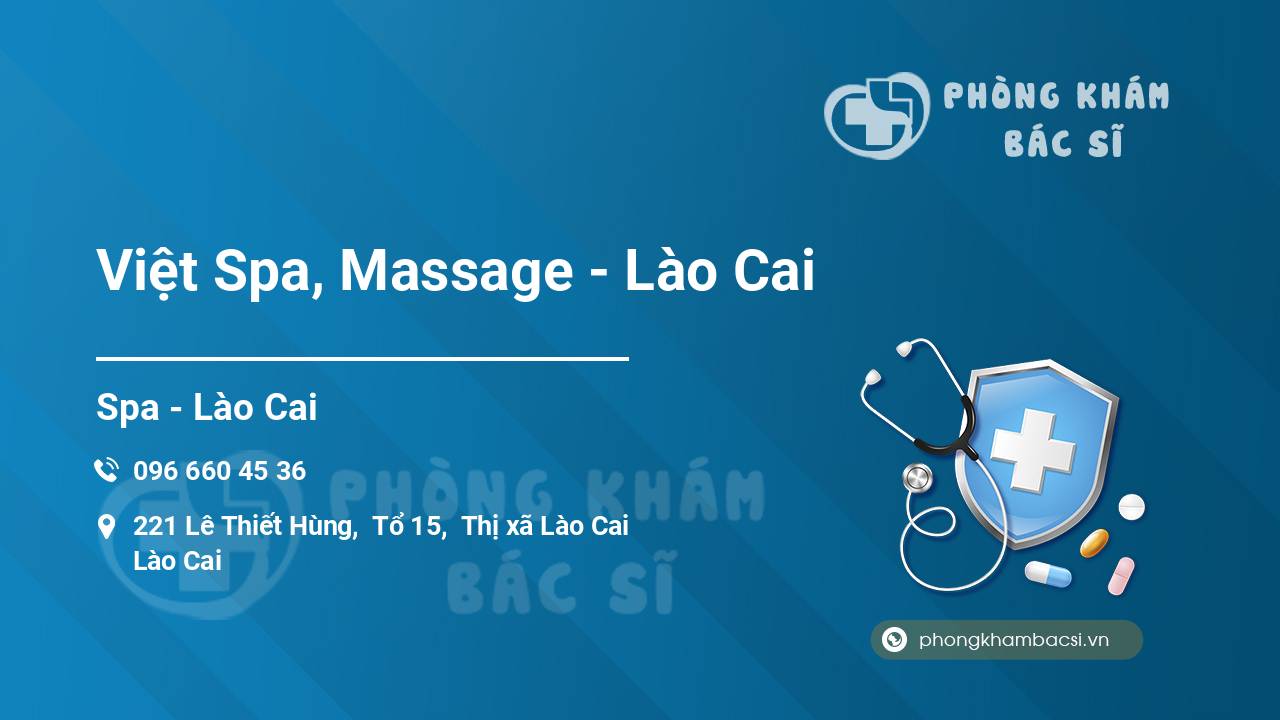 Việt Spa, Massage - Lào Cai