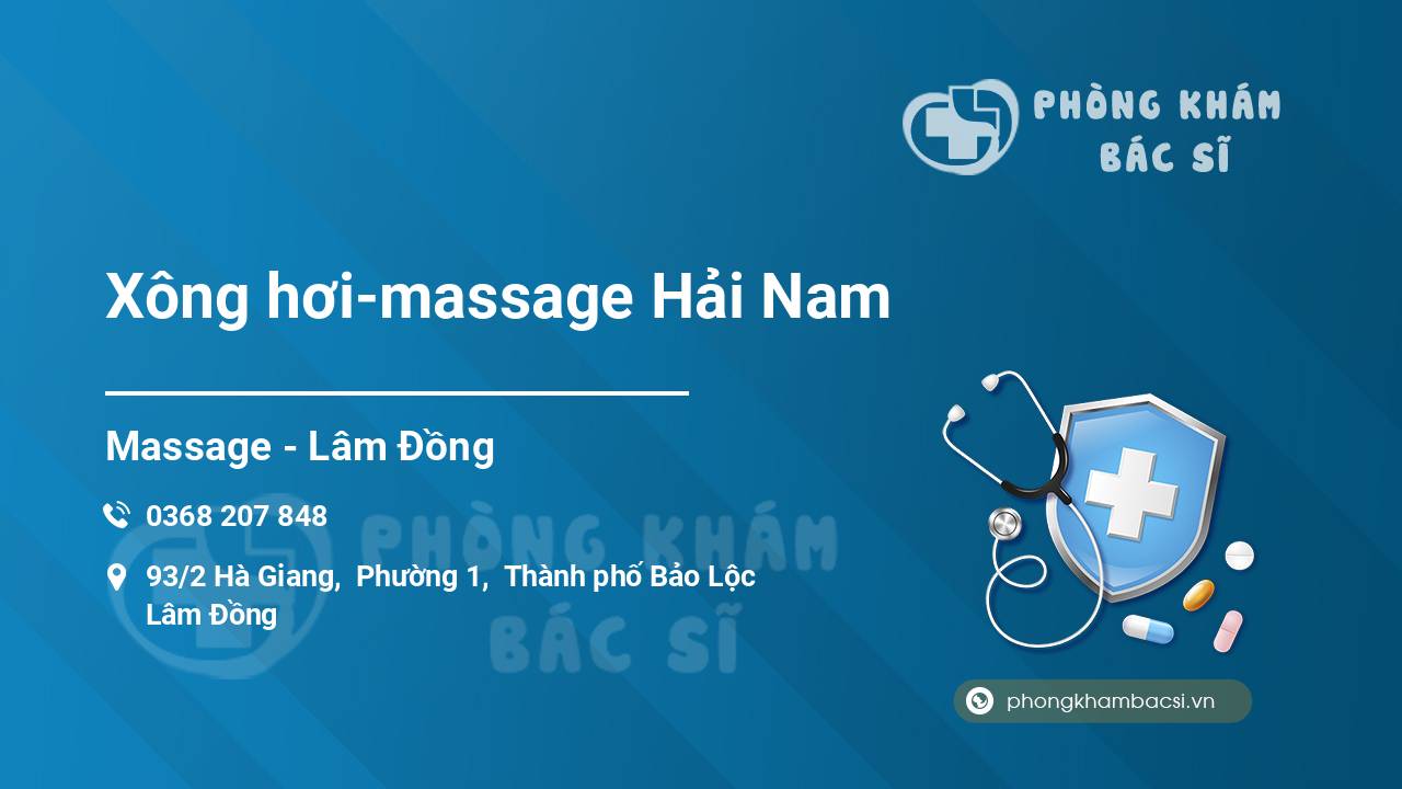 Xông hơi-massage Hải Nam