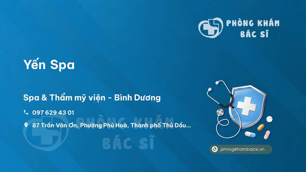 Review các dịch vụ tại Yến Spa, Thủ Dầu Một, Bình Dương