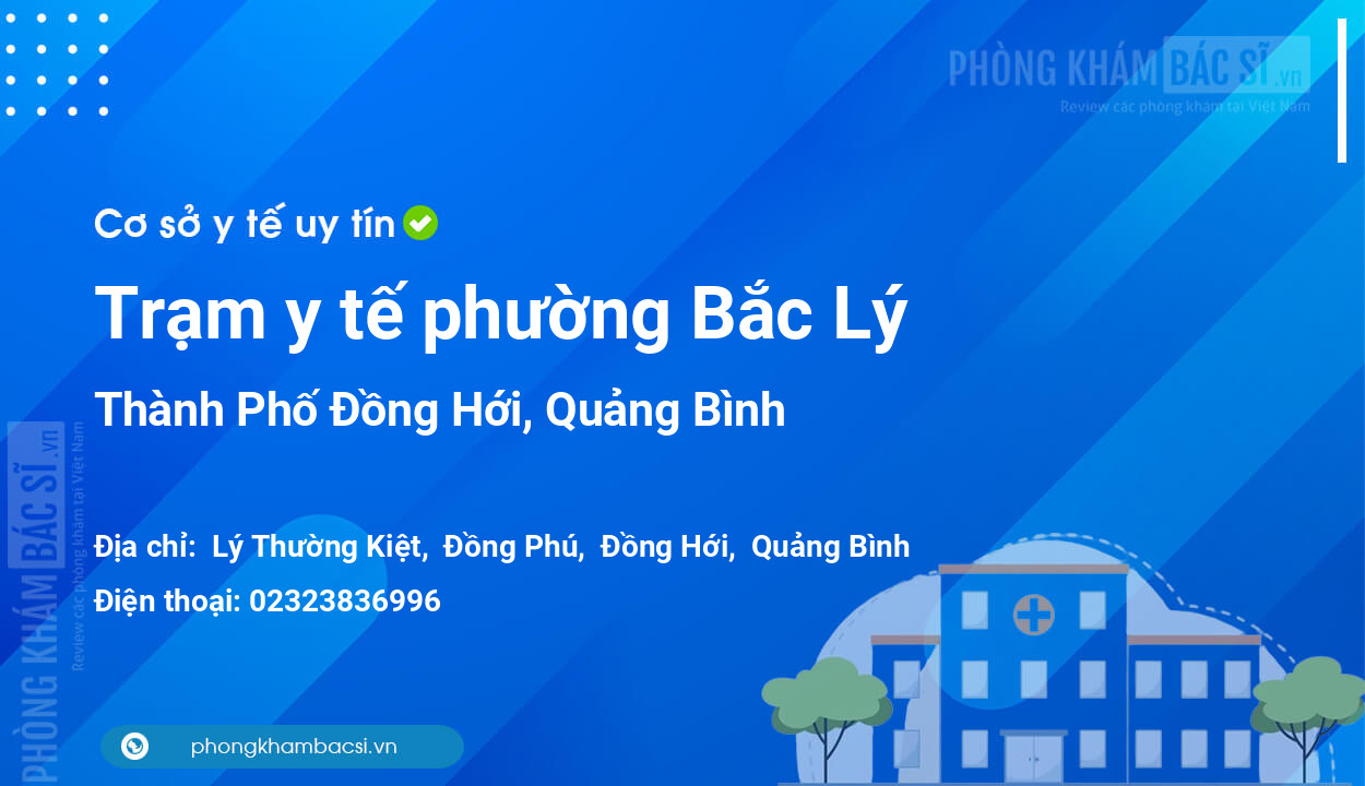Trạm y tế phường Bắc Lý, Thành Phố Đồng Hới số điện thoại và đánh giá