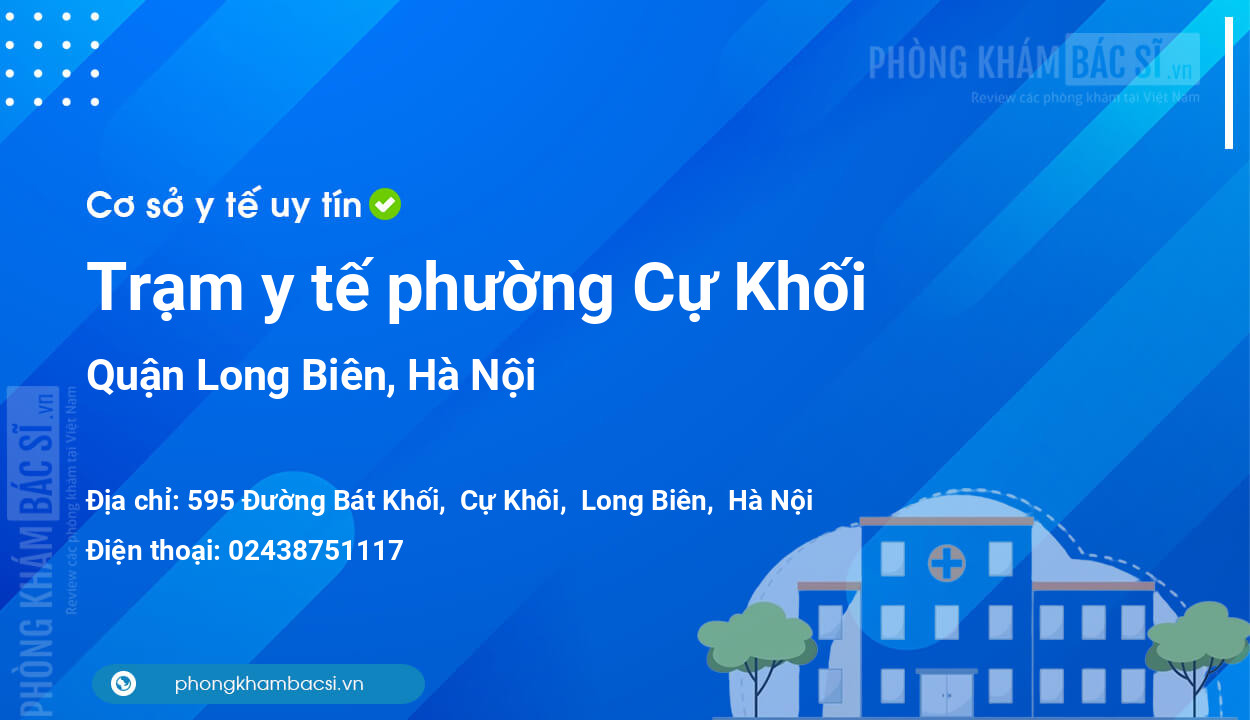Trạm y tế phường Cự Khối, quận Long Biên số điện thoại và đánh giá