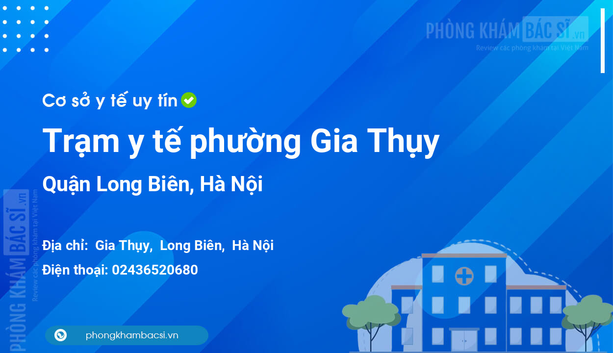 Trạm y tế phường Gia Thụy, quận Long Biên số điện thoại và đánh giá