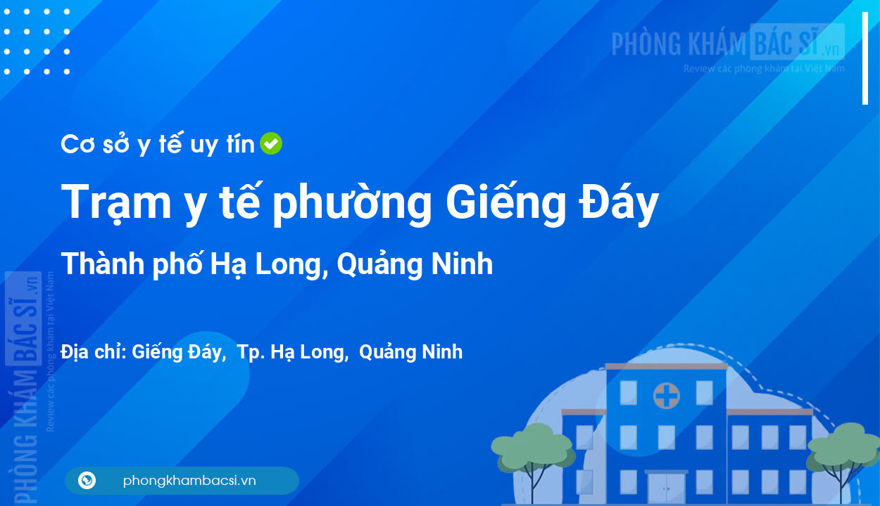 Trạm y tế phường Giếng Đáy, thành phố Hạ Long số điện thoại và đánh giá