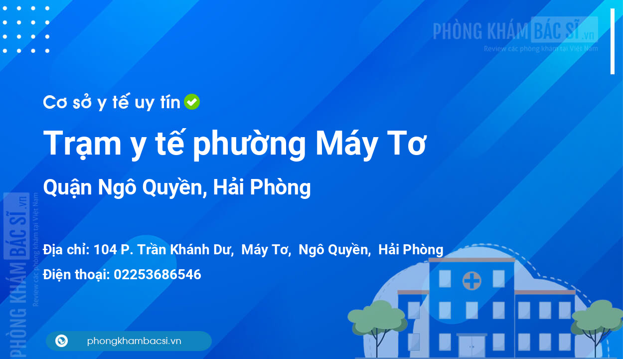 Trạm y tế phường Máy Tơ, quận Ngô Quyền số điện thoại và đánh giá