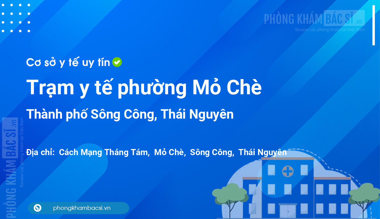 Trạm y tế phường Mỏ Chè, thành phố Sông Công số điện thoại và đánh giá
