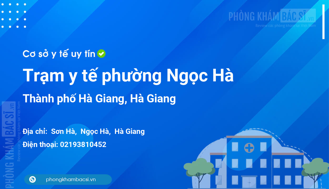 Trạm y tế phường Ngọc Hà, thành phố Hà Giang số điện thoại và đánh giá
