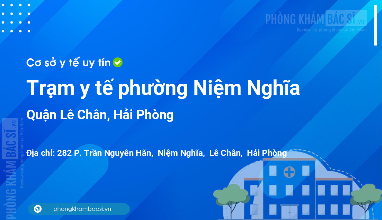 Trạm y tế phường Niệm Nghĩa, quận Lê Chân số điện thoại và đánh giá