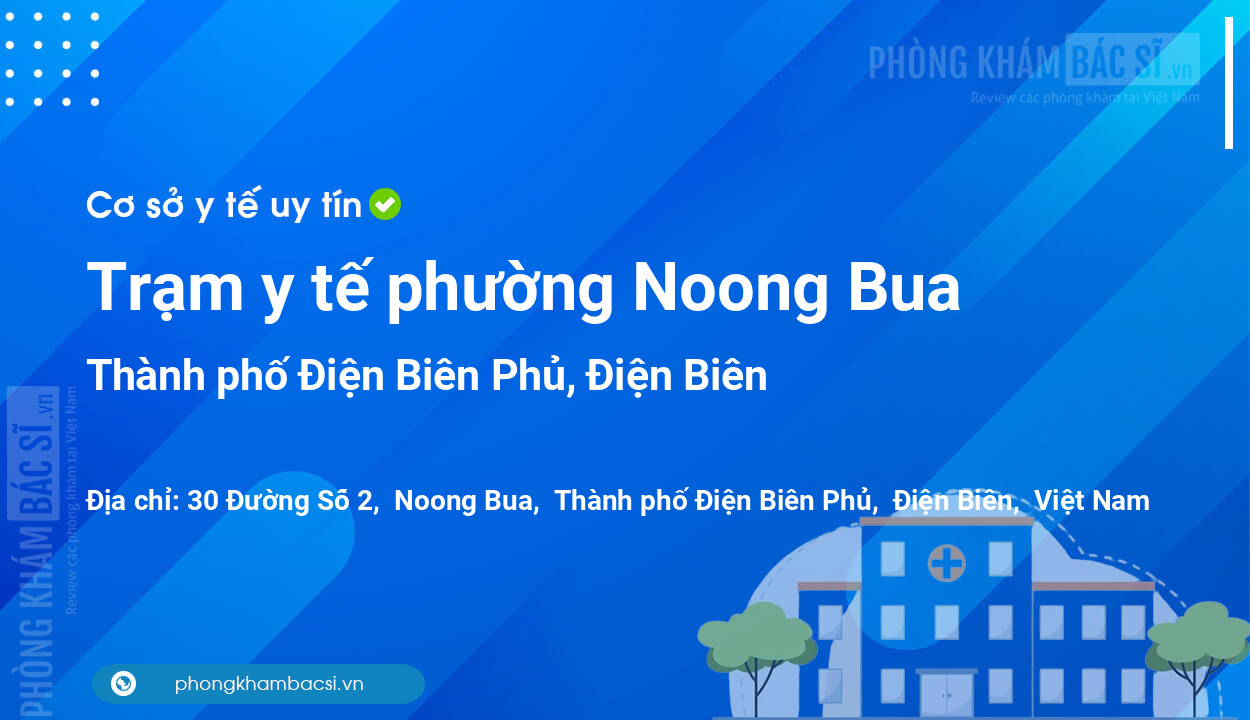 Trạm y tế phường Noong Bua, thành phố Điện Biên Phủ số điện thoại và đánh giá