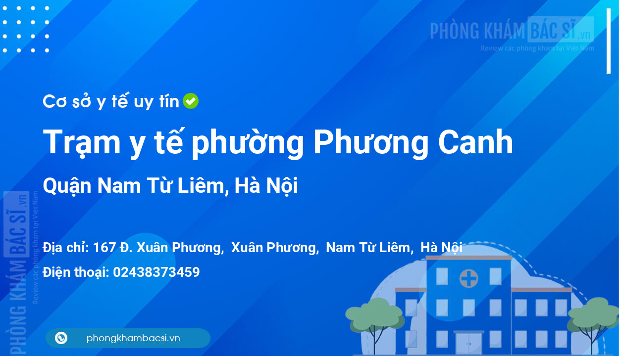 Trạm y tế phường Phương Canh, quận Nam Từ Liêm số điện thoại và đánh giá