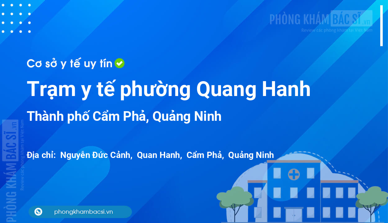 Trạm y tế phường Quang Hanh, thành phố Cẩm Phả số điện thoại và đánh giá