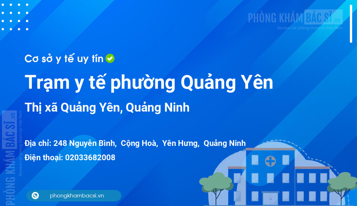 Trạm y tế phường Quảng Yên, thị xã Quảng Yên số điện thoại và đánh giá
