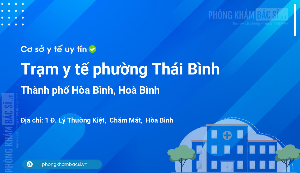 Trạm y tế phường Thái Bình, thành phố Hòa Bình số điện thoại và đánh giá