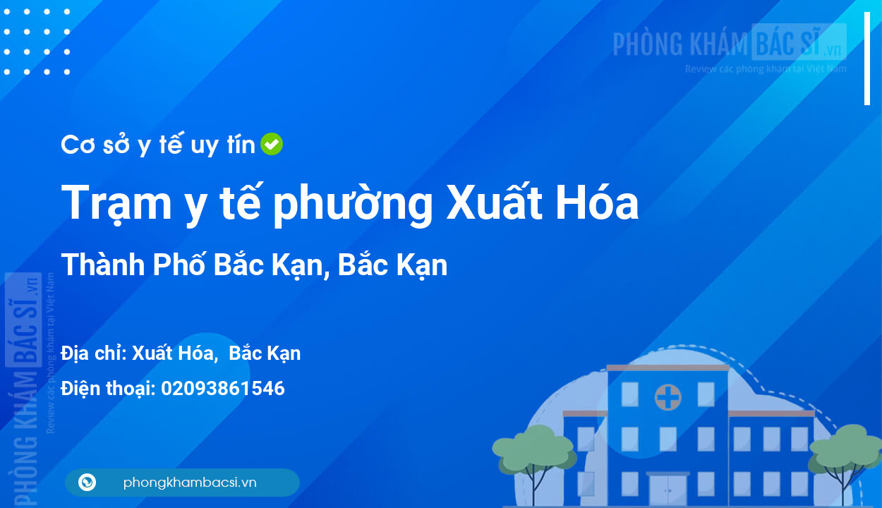 Trạm y tế phường Xuất Hóa, Thành Phố Bắc Kạn số điện thoại và đánh giá