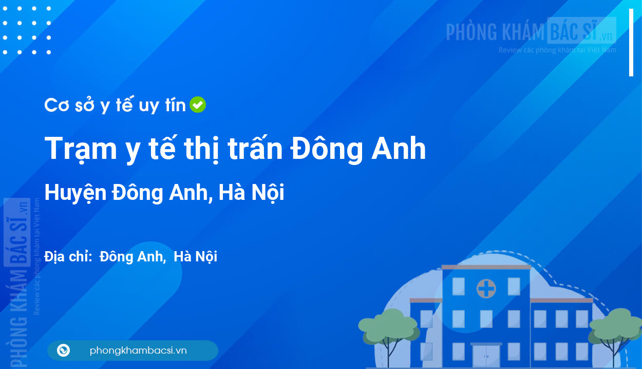 Trạm y tế thị trấn Đông Anh, huyện Đông Anh số điện thoại và đánh giá