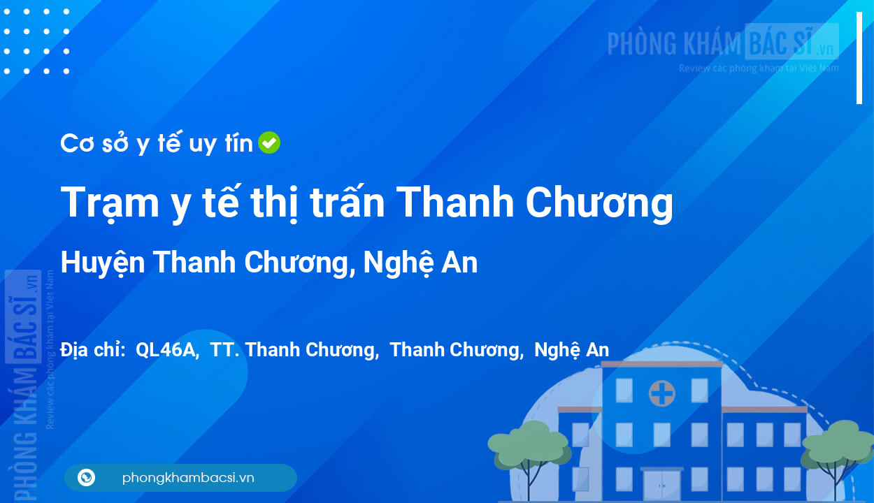 Trạm y tế thị trấn Thanh Chương, huyện Thanh Chương số điện thoại và đánh giá
