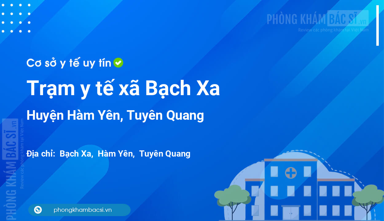 Trạm y tế xã Bạch Xa, huyện Hàm Yên số điện thoại và đánh giá