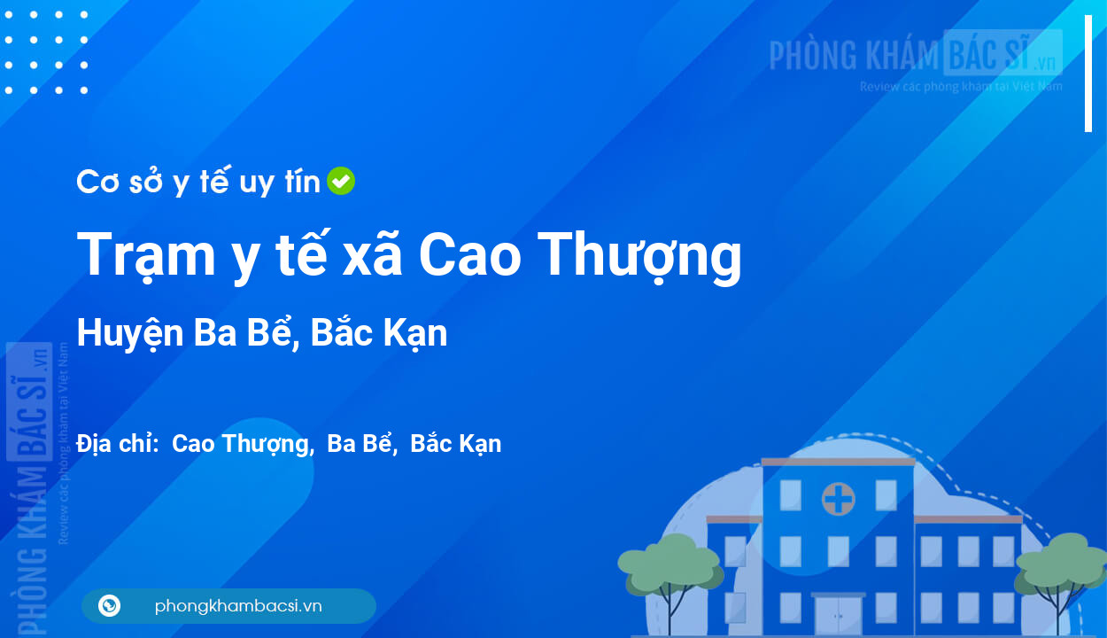 Trạm y tế xã Cao Thượng, huyện Ba Bể số điện thoại và đánh giá
