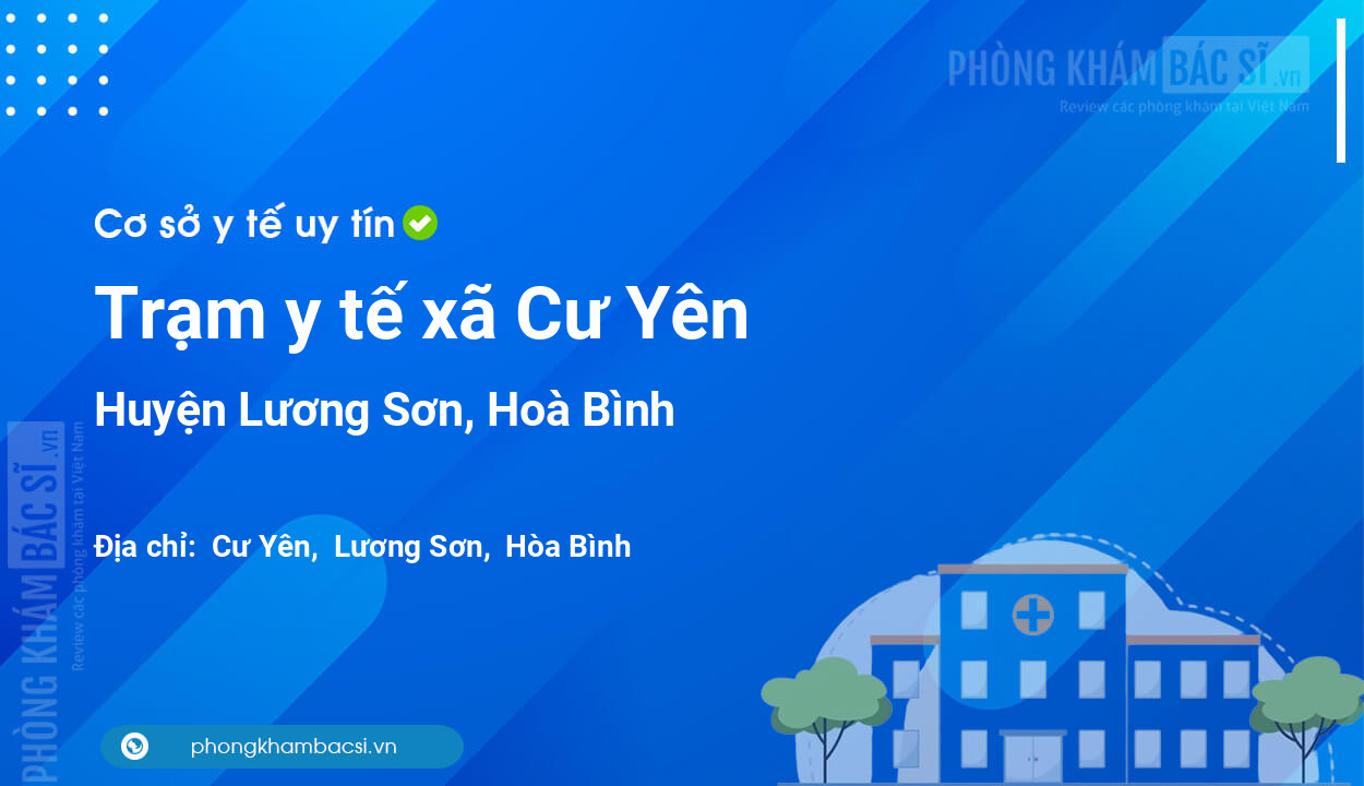 Trạm y tế xã Cư Yên, huyện Lương Sơn số điện thoại và đánh giá