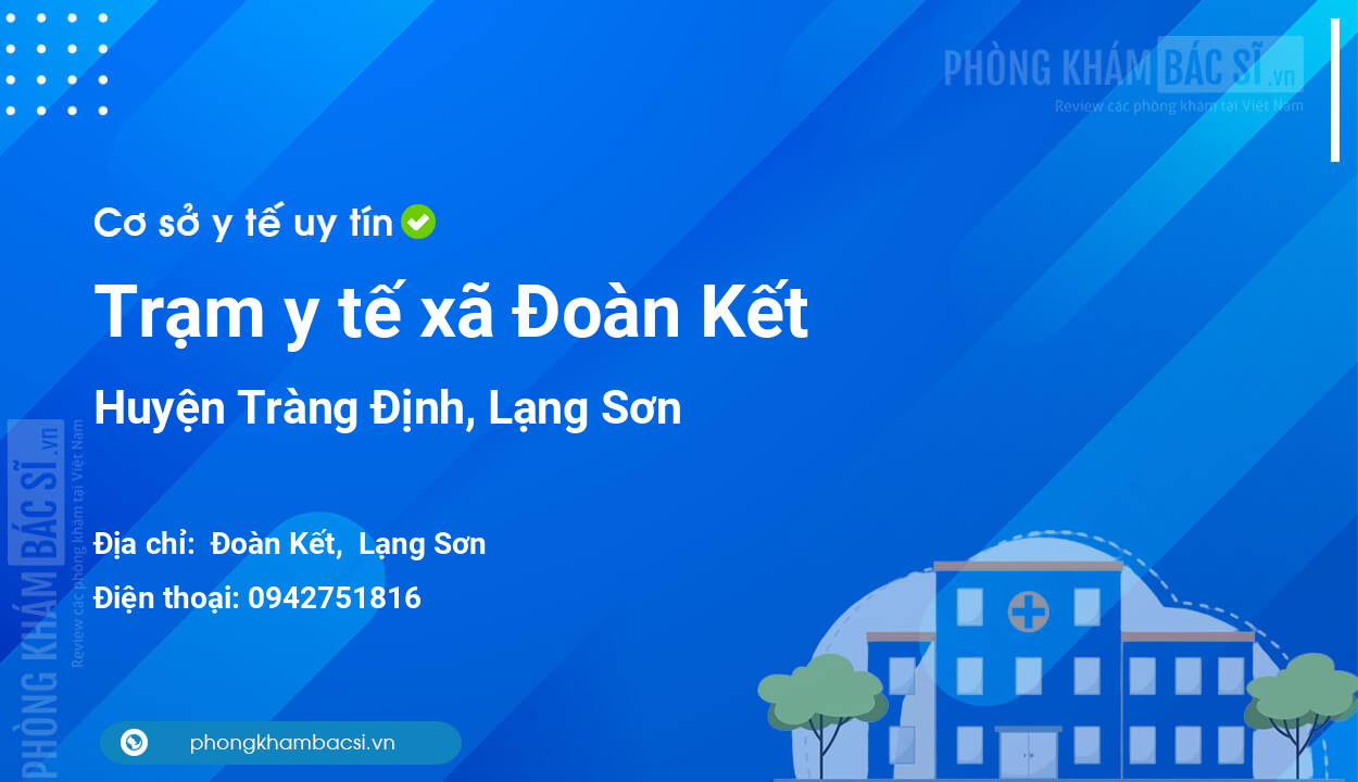 Trạm y tế xã Đoàn Kết, huyện Tràng Định số điện thoại và đánh giá