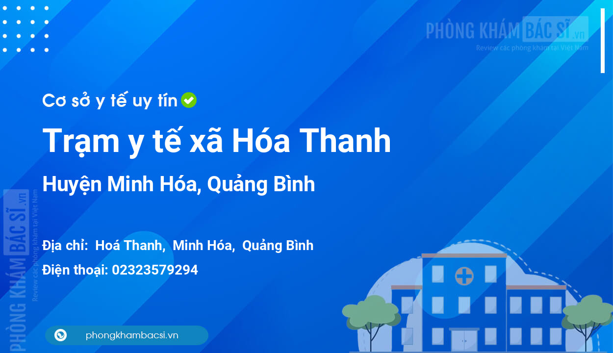 Trạm y tế xã Hóa Thanh, huyện Minh Hóa số điện thoại và đánh giá