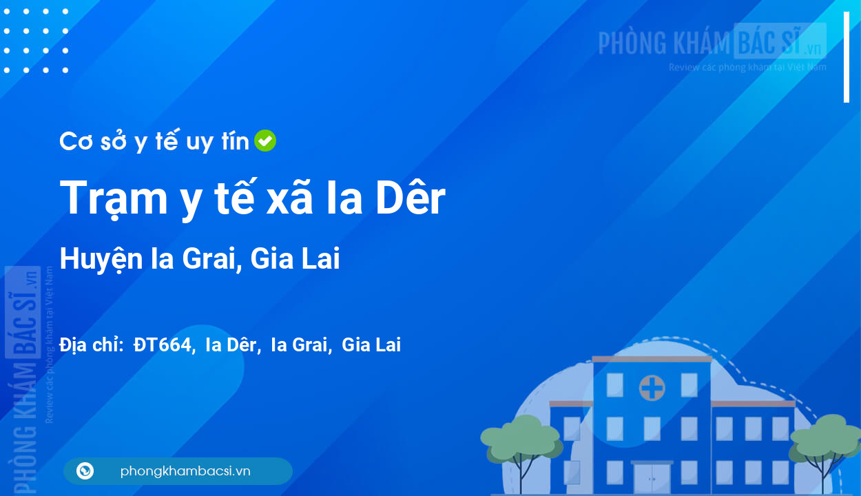 Trạm y tế xã Ia Dêr, huyện Ia Grai số điện thoại và đánh giá