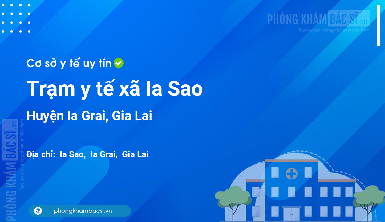 Trạm y tế xã Ia Sao, huyện Ia Grai số điện thoại và đánh giá