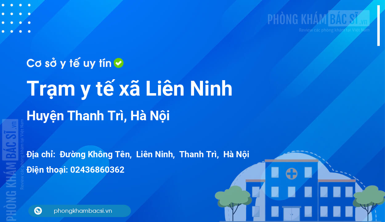 Trạm y tế xã Liên Ninh, huyện Thanh Trì số điện thoại và đánh giá