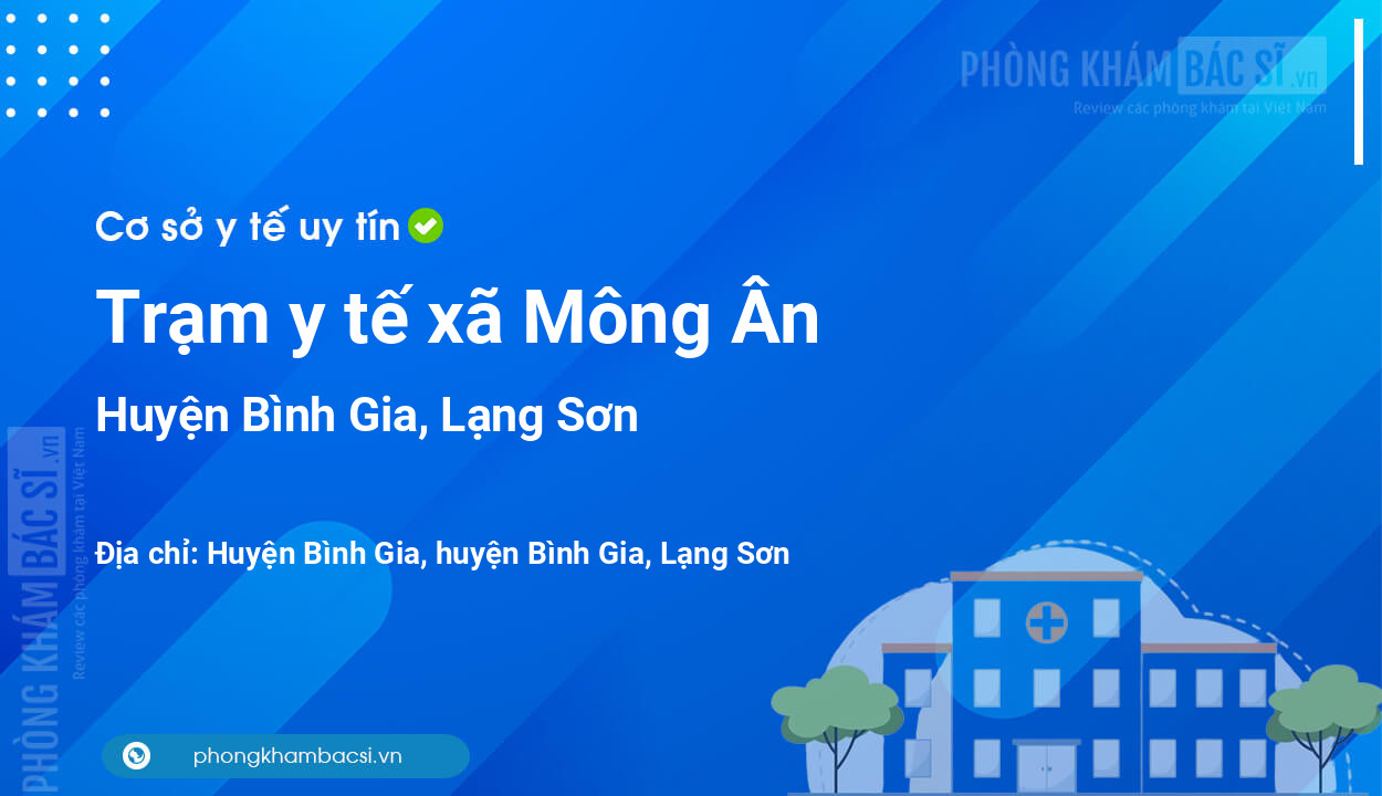 Trạm y tế xã Mông Ân, huyện Bình Gia số điện thoại và đánh giá