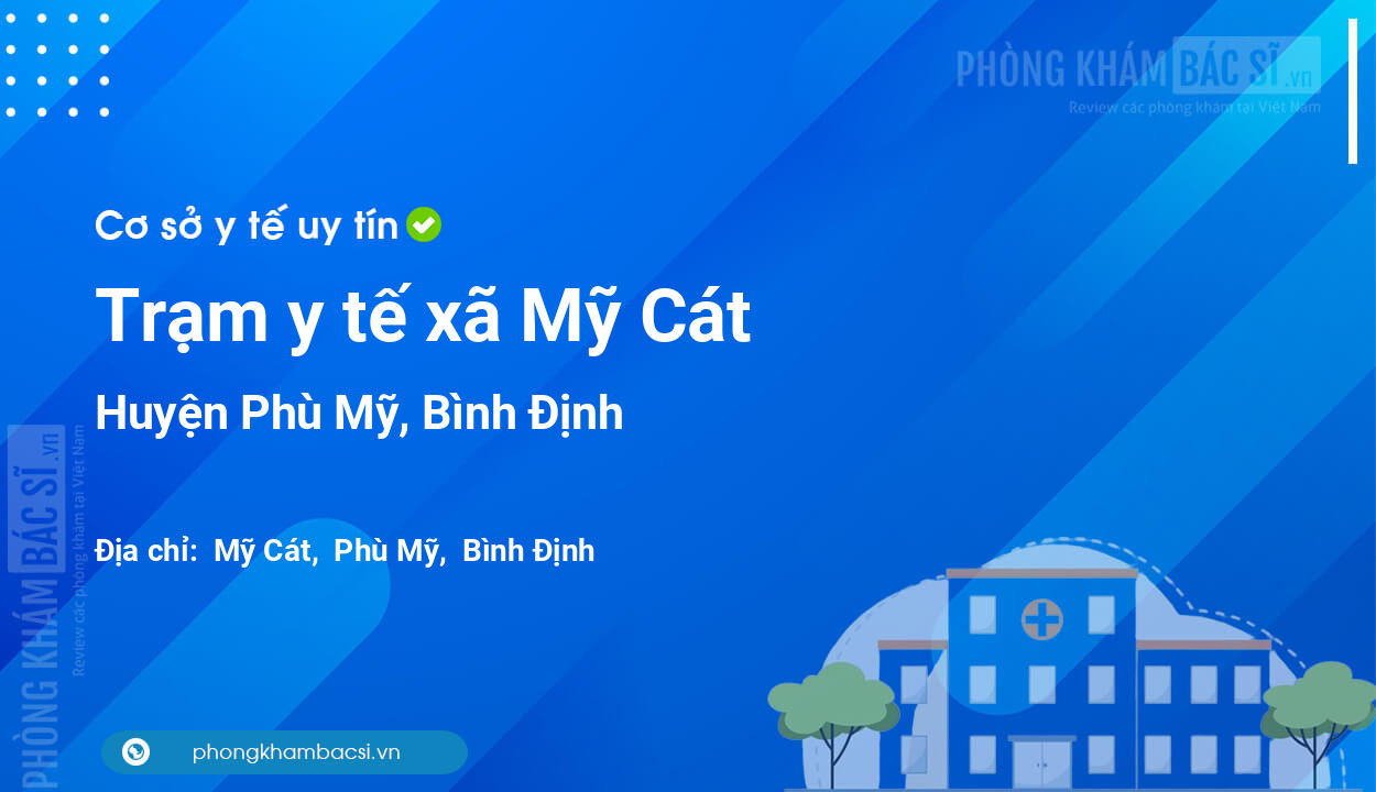 Trạm y tế xã Mỹ Cát, huyện Phù Mỹ số điện thoại và đánh giá