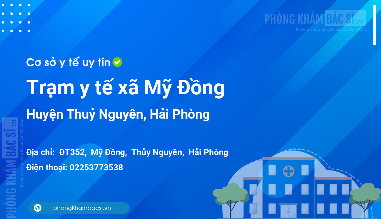 Trạm y tế xã Mỹ Đồng, huyện Thuỷ Nguyên số điện thoại và đánh giá