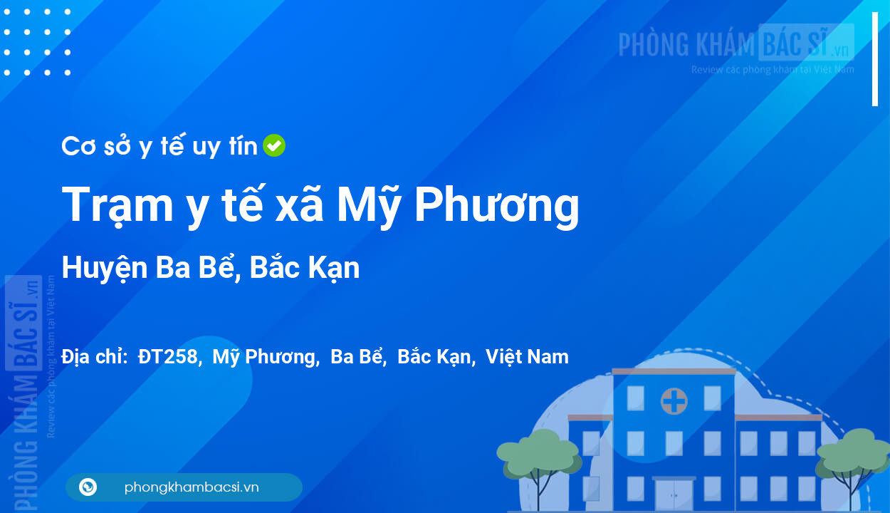 Trạm y tế xã Mỹ Phương, huyện Ba Bể số điện thoại và đánh giá