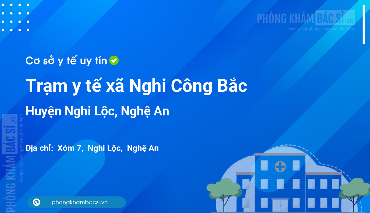 Trạm y tế xã Nghi Công Bắc, huyện Nghi Lộc số điện thoại và đánh giá