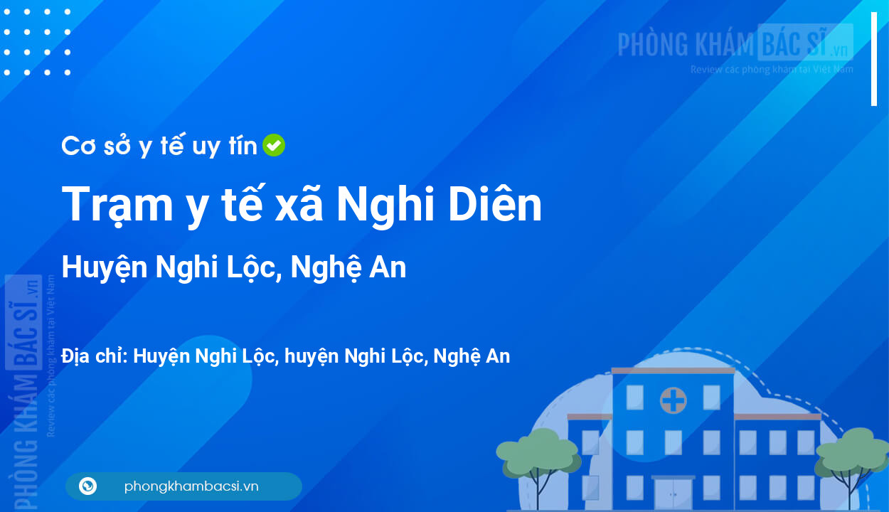 Trạm y tế xã Nghi Diên, huyện Nghi Lộc số điện thoại và đánh giá