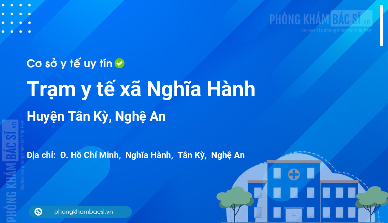Trạm y tế xã Nghĩa Hành, huyện Tân Kỳ số điện thoại và đánh giá
