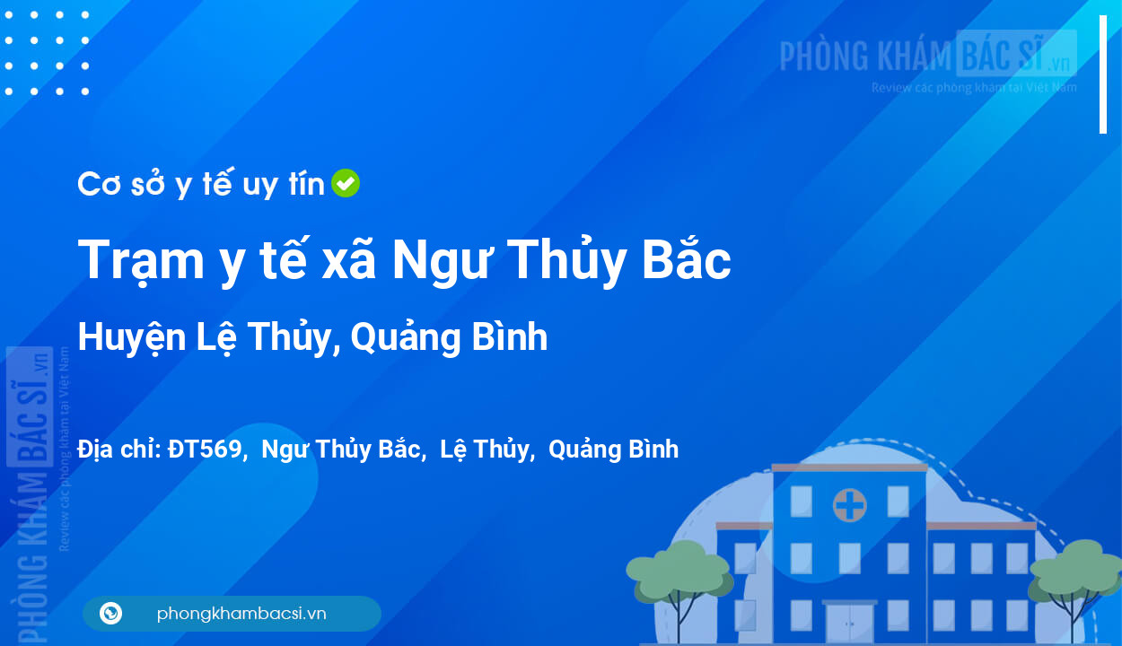 Trạm y tế xã Ngư Thủy Bắc, huyện Lệ Thủy số điện thoại và đánh giá