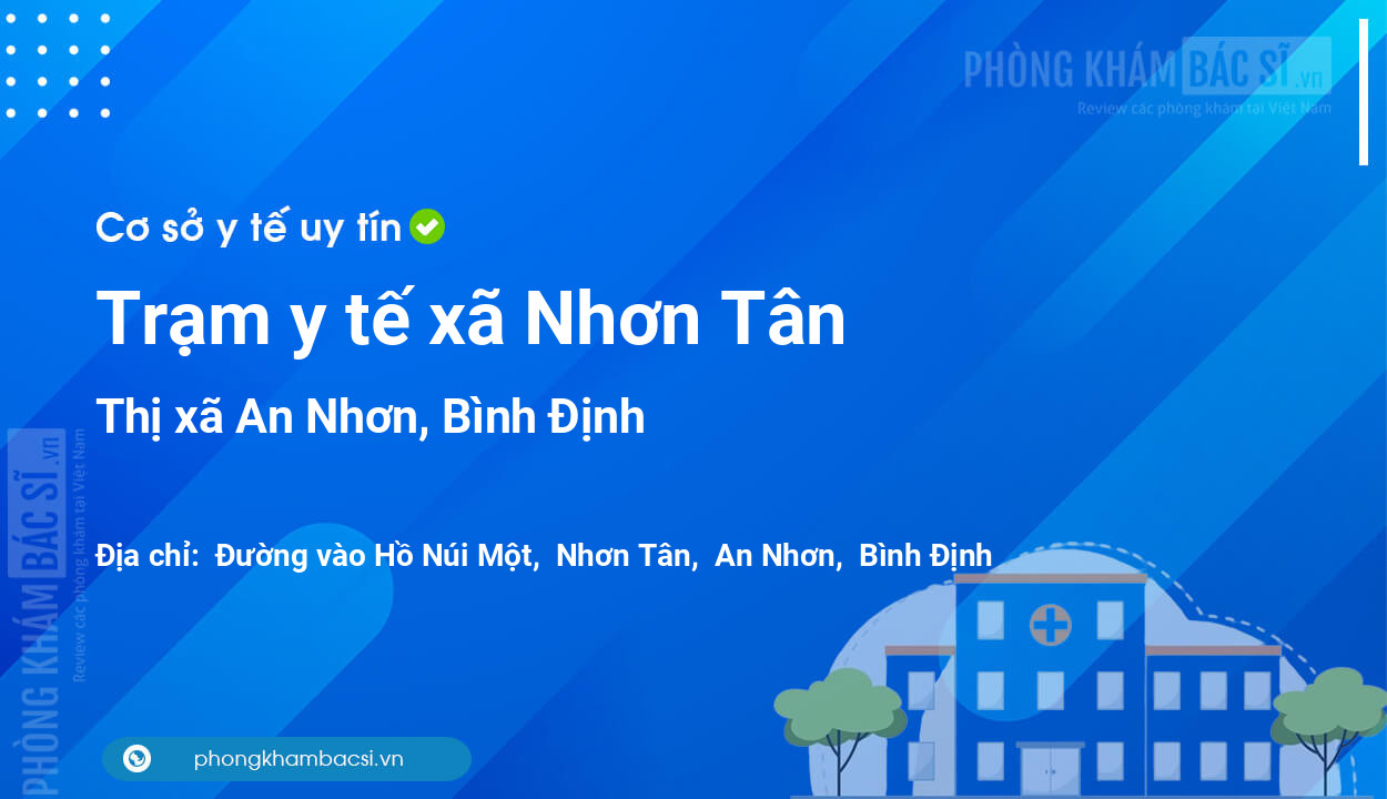 Trạm y tế xã Nhơn Tân, thị xã An Nhơn số điện thoại và đánh giá