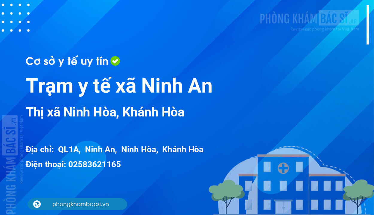 Trạm y tế xã Ninh An, thị xã Ninh Hòa số điện thoại và đánh giá