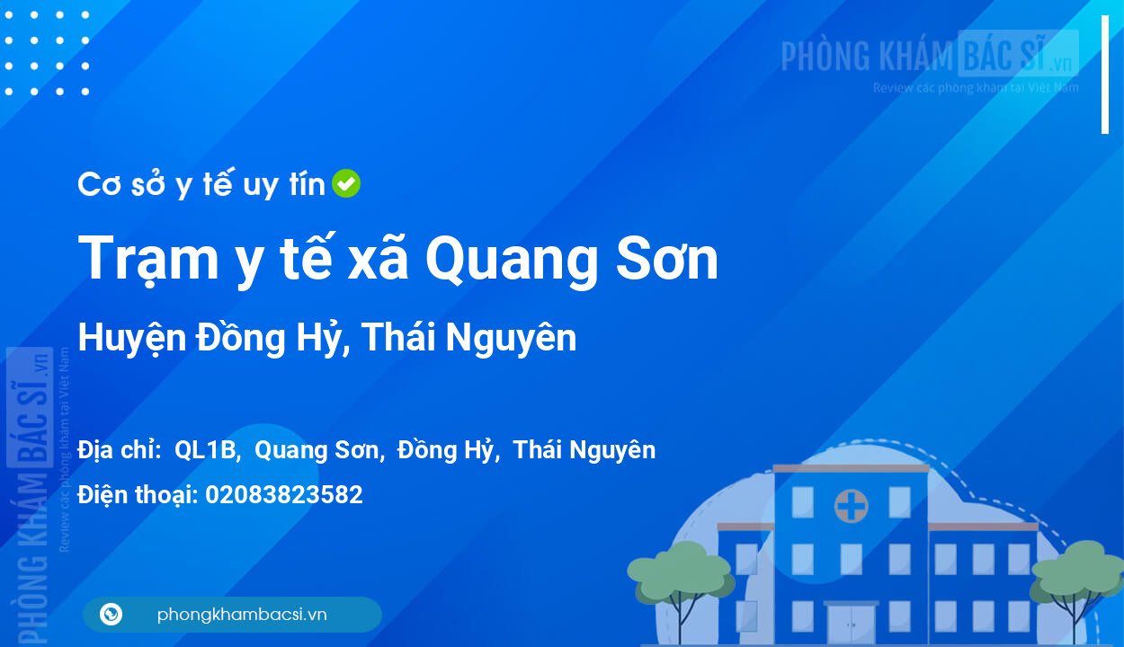Trạm y tế xã Quang Sơn, huyện Đồng Hỷ số điện thoại và đánh giá
